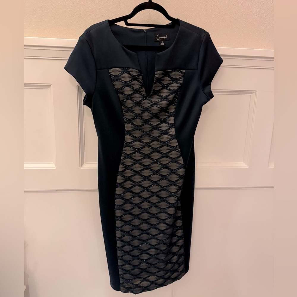 Connected apparel brand, size 12, dark green with sparkle